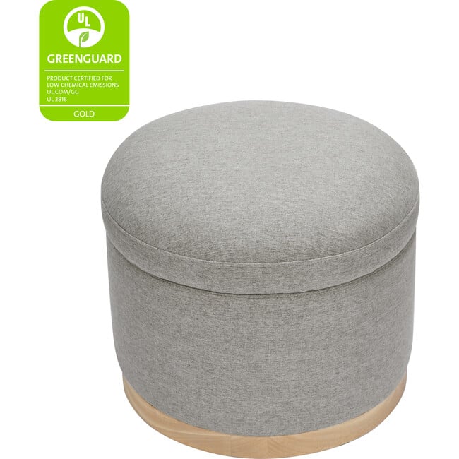 Naka Storage Ottoman, Grey - Ottomans - 7