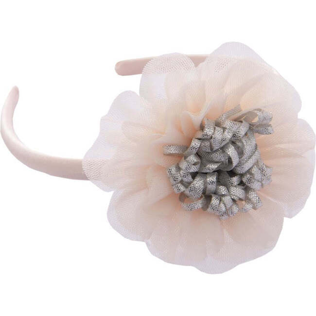 Party Jacquard Dress & Headband, Yellow - Dresses - 3