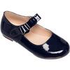 Charlotte Mary Jane, Patent Blue - Flats - 1 - thumbnail