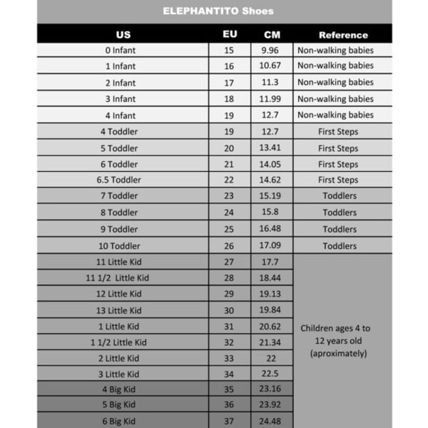 Nike Older Kids Shoe Size Chart Year Old Size 5y Shoes In Women&