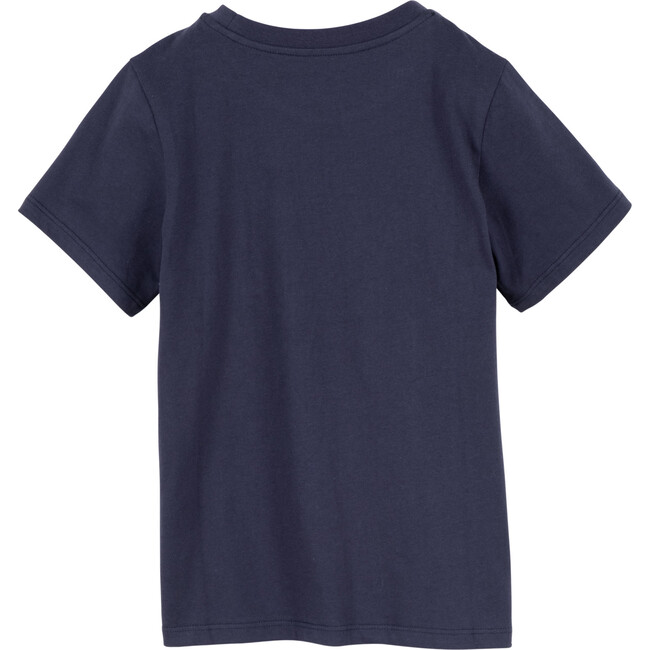 Emmett Pocket Tee, Dark Navy - T-Shirts - 2