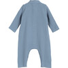 Baby Tristan Coverall, Sky Blue - One Pieces - 2