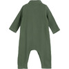 Baby Tristan Coverall, Forest Green - One Pieces - 2