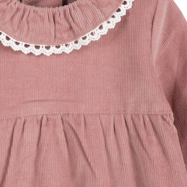 Baby Nia Coverall, Dusty Pink - One Pieces - 3