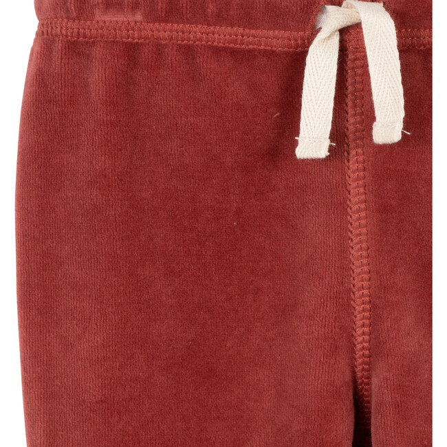 Baby Sky Velour Set, Plum - Mixed Apparel Set - 6