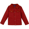 Asa Utility Jacket, Red Apple Red - Jackets - 1 - thumbnail