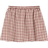 Kelley Skirt, Burgundy & Antique White - Skirts - 3