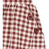 Kelley Skirt, Burgundy & Antique White - Skirts - 4