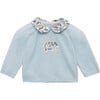 Zoo Elephant Knitted Set, Blue / Zoo Print - Mixed Apparel Set - 3