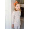 Ava Girls Pima Cotton Pajama Pant Set, Pumpkin Patch - Pajamas - 4 - thumbnail