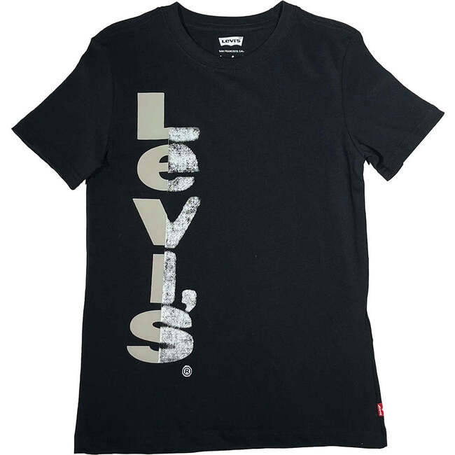 Side Logo T-Shirt, Black