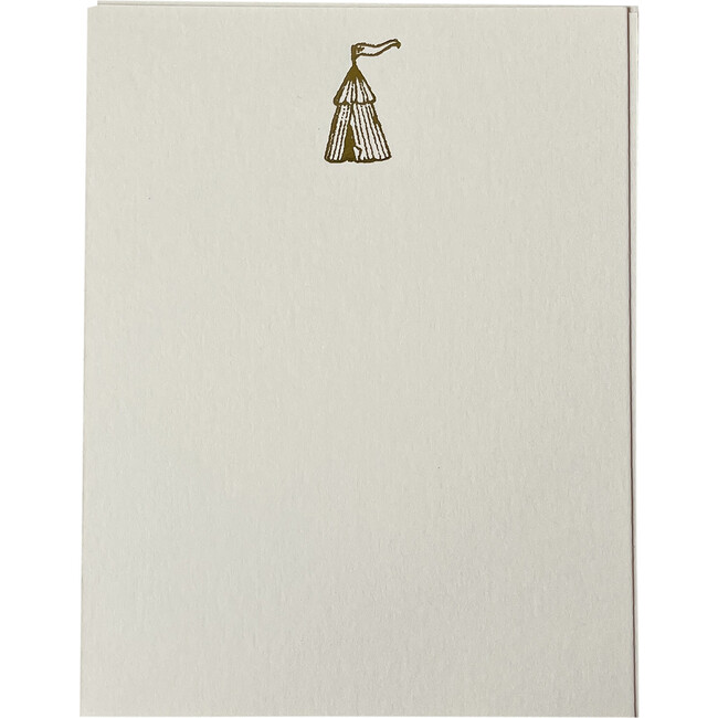 Circus Tent Foil Pressed Notecard Set - Paper Goods - 1