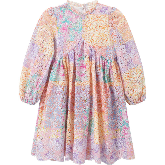 Jessica Embroidered Dress, Floral - Dresses - 1