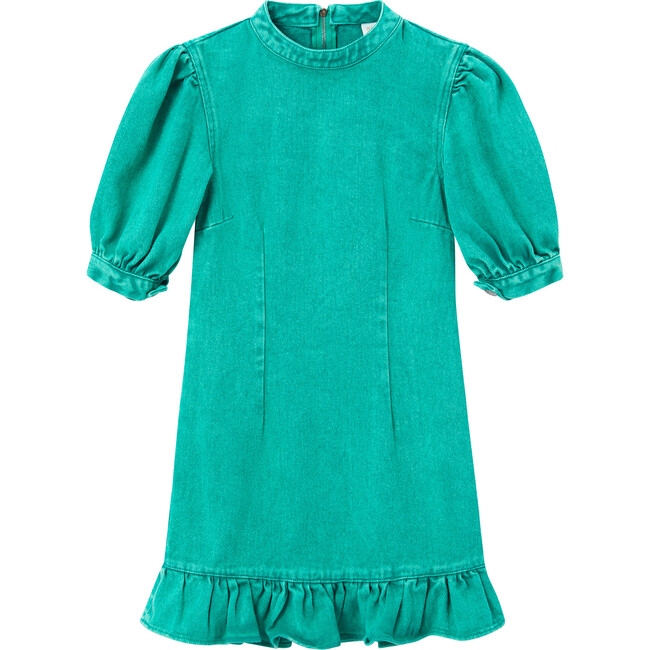 Juliette Denim Dress, Green