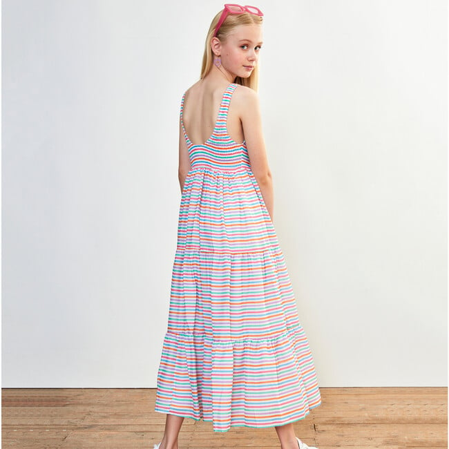 Nadia Maxi Dress, Stripes - Dresses - 4