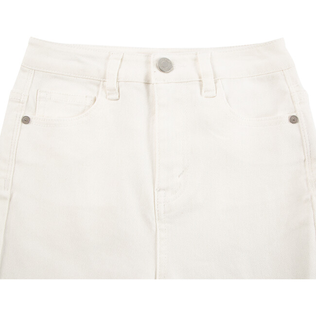 Full Length Flare Pant, White - Pants - 2