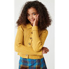 Chunky Rib Top, Mustard - Sweaters - 2