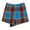 Plaid Skort, Blue - Skirts - 2