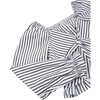 Twist Front Woven Top, Black - Blouses - 4