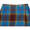 Plaid Skort, Blue - Skirts - 3