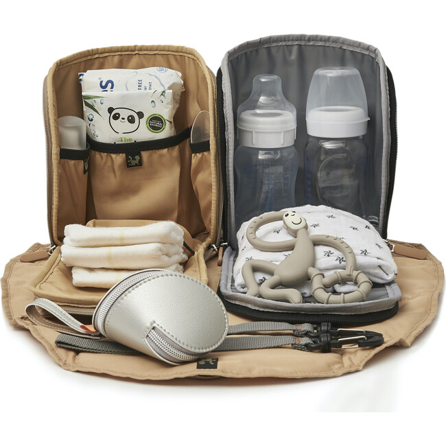 Hartland Pack Diaper Bag, Oak - Diaper Bags - 3