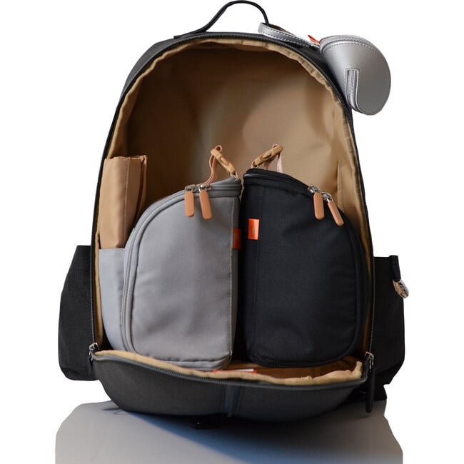 Picos Pack Diaper Bag, Carbon - Diaper Bags - 5