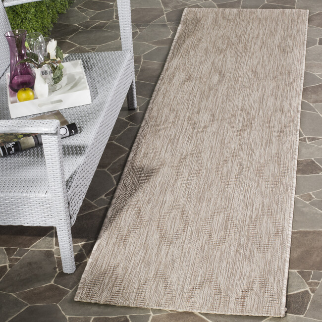 Courtyard August Indoor/Outdoor Rug, Beige - Rugs - 4