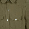 Flynn Button Down Shirt, Utility Green - Shirts - 2