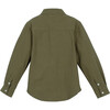 Flynn Button Down Shirt, Utility Green - Shirts - 3 - thumbnail
