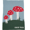 Personalized Baby Blanket, Mushroom - Blankets - 1 - thumbnail