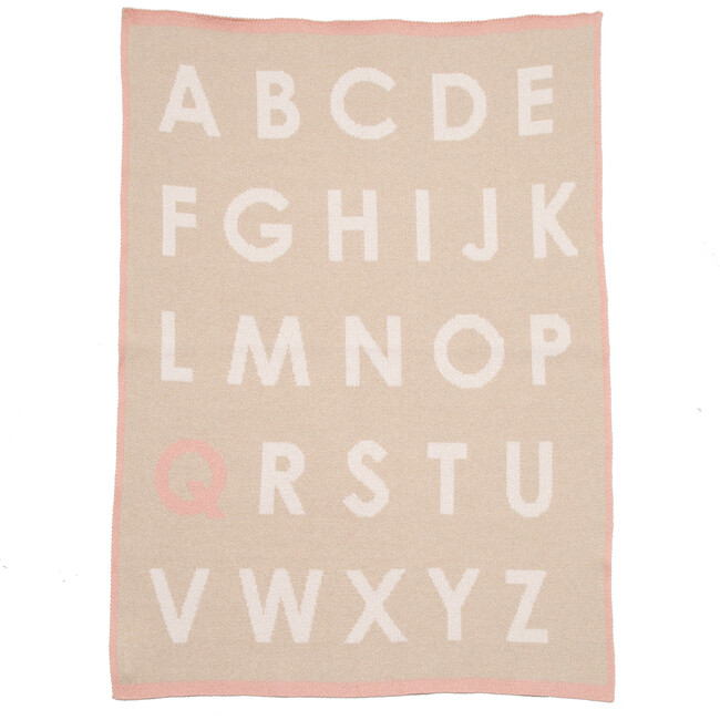 Personalized Baby ABC Blanket, Cameo