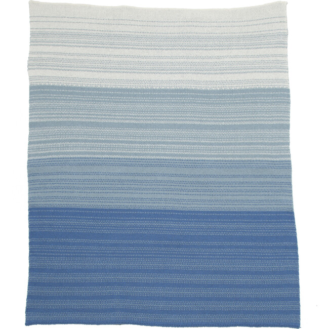 Baby Ombre Blanket, Blue
