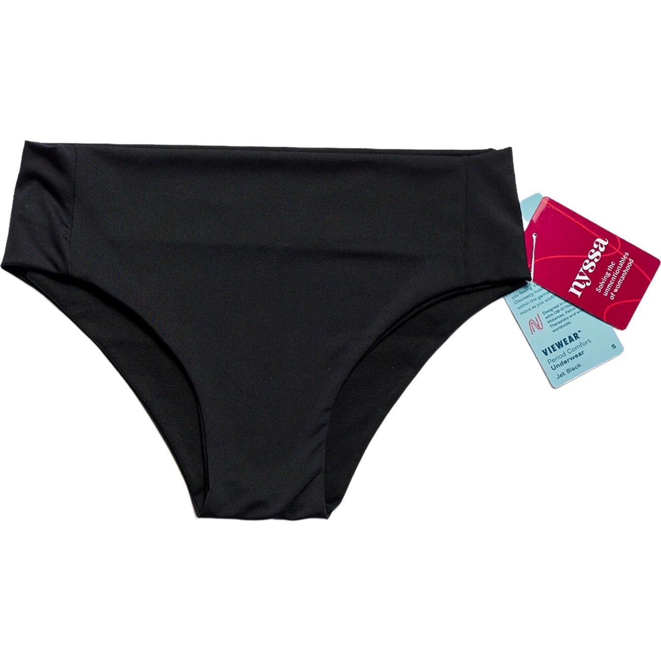 VieWear Period Comfort Underwear, Black - Nyssa Period Care