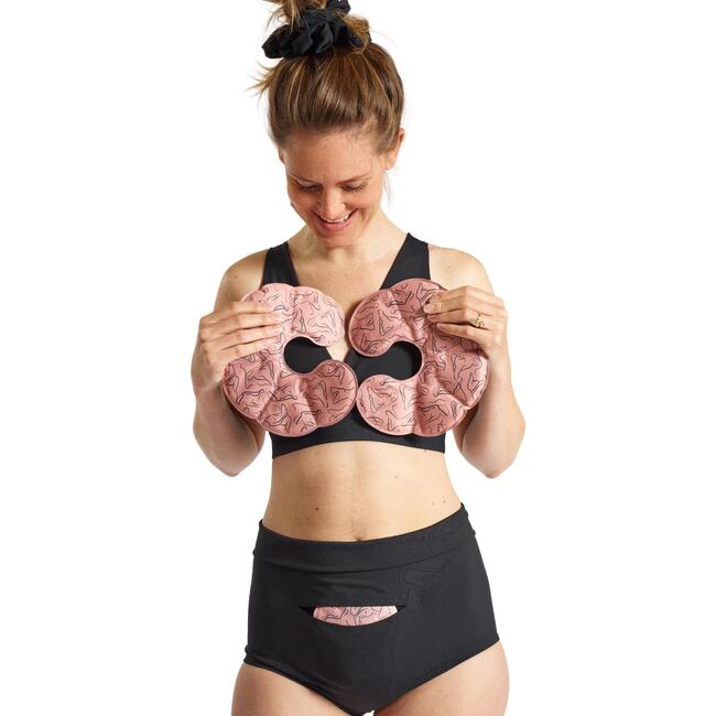 FourthWear Ice/Heat Postpartum Bralette Bundle, Black - Postpartum Care - 2