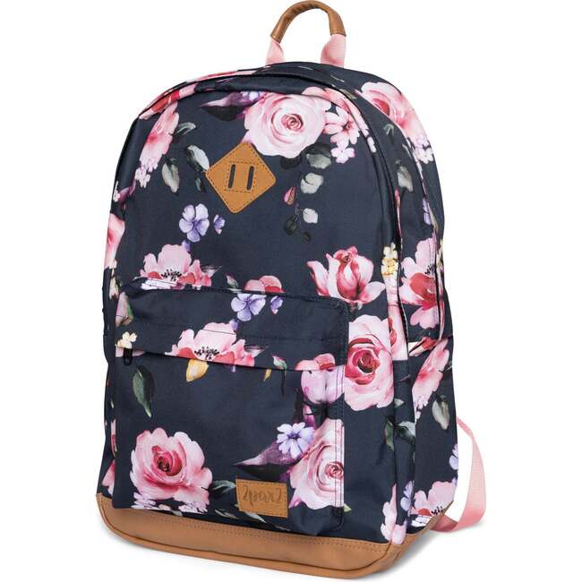 Backpack, Printed Roses - Backpacks - 1
