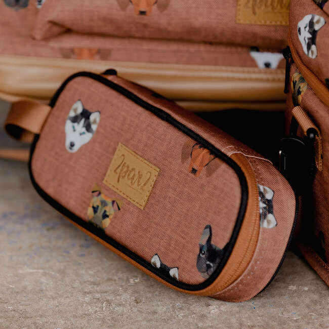 Pencil Case, Printed Dogs