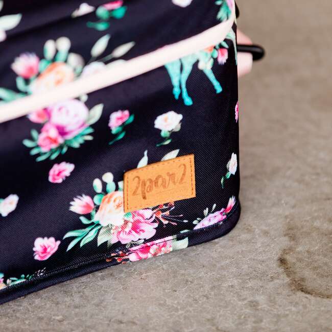 Lunch Box, Printed Unicorns And Flowers - Lunchbags - 2