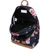 Backpack, Printed Roses - Backpacks - 4