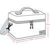 Lunch Box, Printed Unicorns And Flowers - Lunchbags - 5