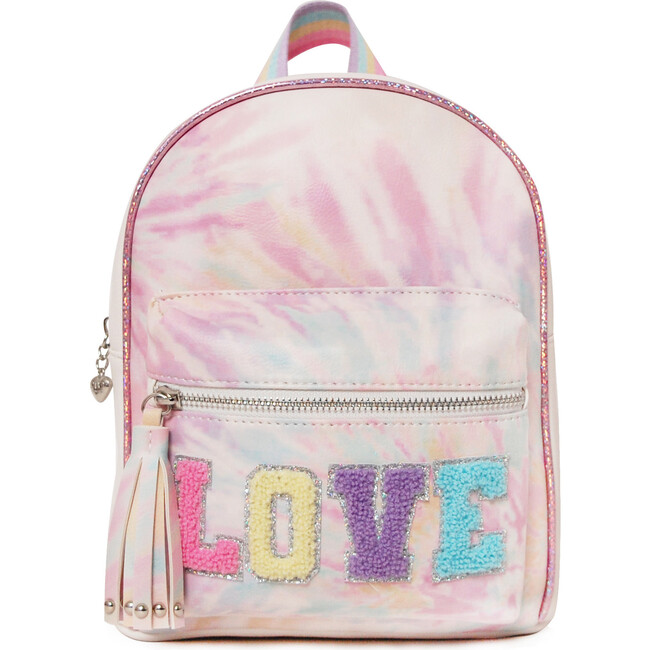 Love For Tie Dye Mini Backpack, Pink - Backpacks - 1