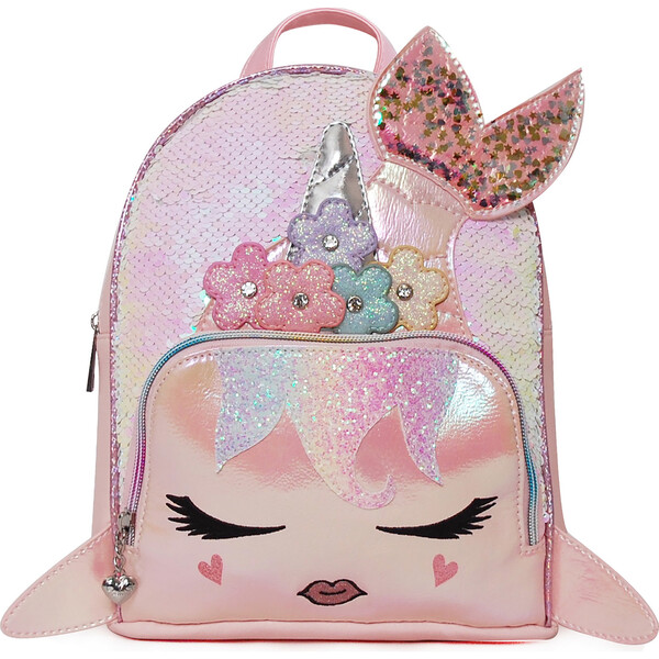 Mermaid Gisel Sequins Mini Backpack, Pink - OMG Accessories Bags ...