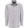 Solid Dress Shirt, Gray - Shirts - 2