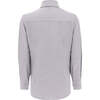 Solid Dress Shirt, Gray - Shirts - 3