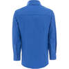 Solid Dress Shirt, Blue - Shirts - 3