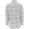 Pebble Print Dress Shirt, White - Shirts - 3