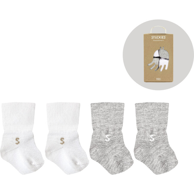 4-Pack Newborn Socks, Basics