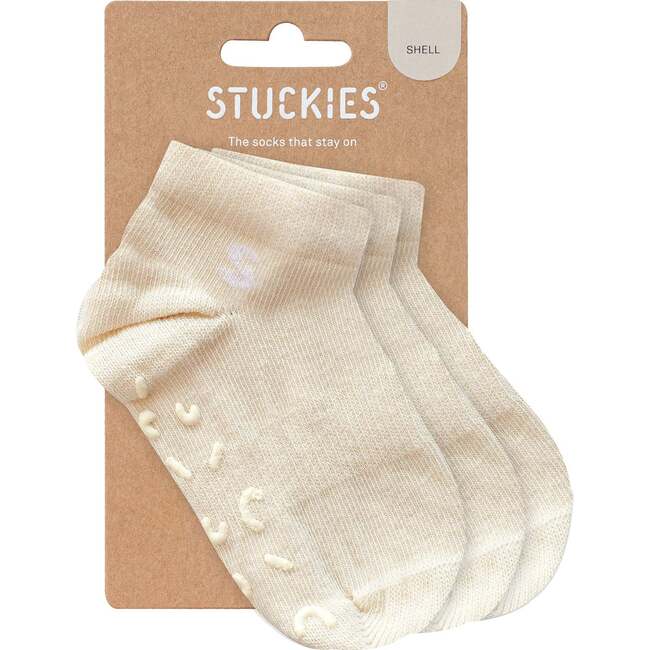 3-Pack Sneaker Socks, Shell - Socks - 1