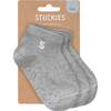 3-Pack Sneaker Socks, Fossil - Socks - 1 - thumbnail