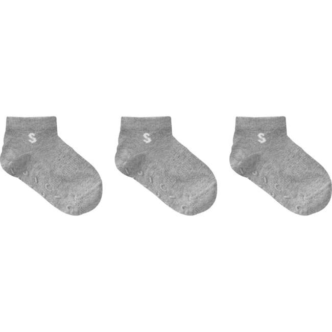 3-Pack Sneaker Socks, Fossil