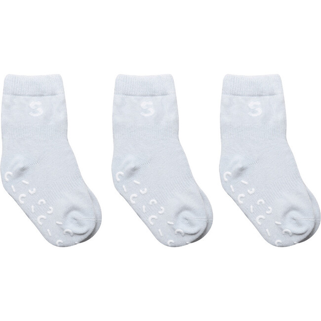 3-Pack Cotton Socks, Wave - Socks - 1